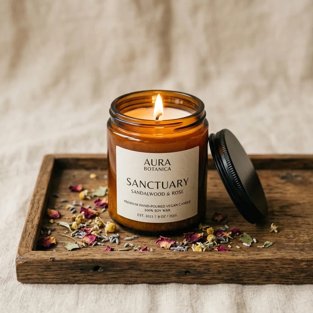 Produção artesanal de Velas Aromáticas
